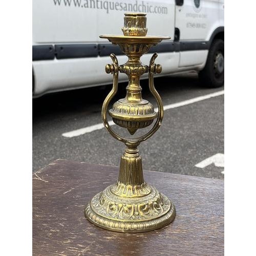 Ships Wall Mounted Brass Candlestick For Sale - Image 3 of 9
