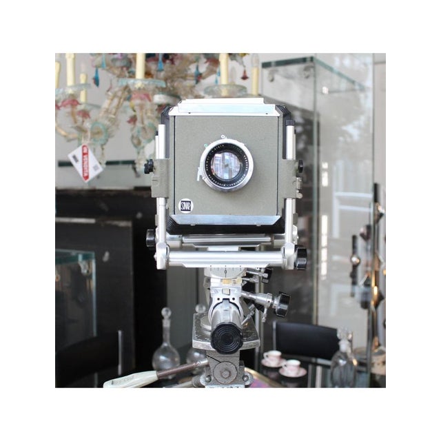 ManufacturerSinarTypeOptical benchModelNo. 2909164 Origin Switzerland Year 1950-59 Color Gray and black Condition...