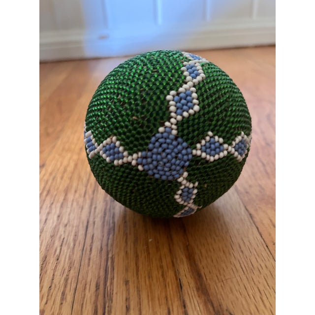 1980s Beaded Gourd For Sale - Image 4 of 7