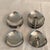 Danish Modern Made in Denmark candle holders. Two styles of 4 each.