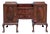 Antique Chippendale-Style Mahogany Sideboard Buffet With Claw Feet For Sale