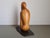 Stunning vintage wooden sculpture, abstract art from the 1950s, signed by the artist This magnificent handcrafted...