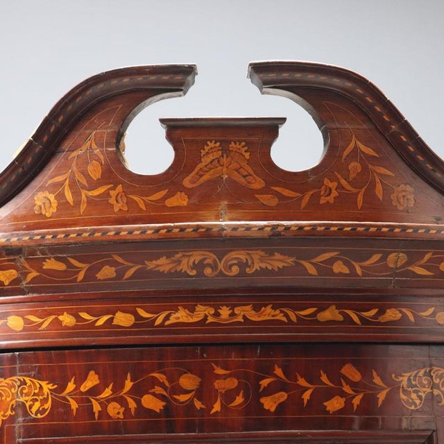 Dutch Mahogany Corner Cabinet For Sale - Image 4 of 14