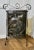 Arts and Crafts Peacock Polished Iron Fire Screen For Sale - Image 5 of 6