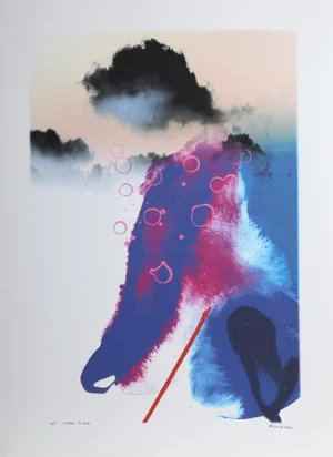 True Course, Michael Knigin Giclee Print on Paper Signed, Numbered, and Dated in Pencil