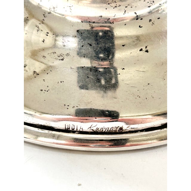 Silver Vintage Silverplate Wine Cooler / Champagne Bucket – Footed Double Handle Ice Bucket – Classic Barware Entertaining Piece For Sale - Image 8 of 8