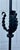 Mid 20th Century Spanish Forged Iron Floor Candlesticks, Torchieres 5 Ft Tall - Pair For Sale - Image 15 of 16