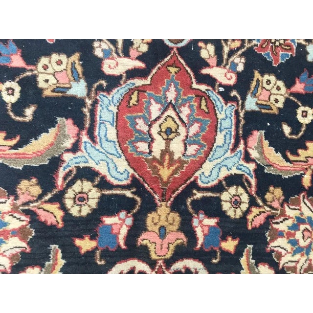 Textile Large Antique Tabriz Rug For Sale - Image 7 of 13