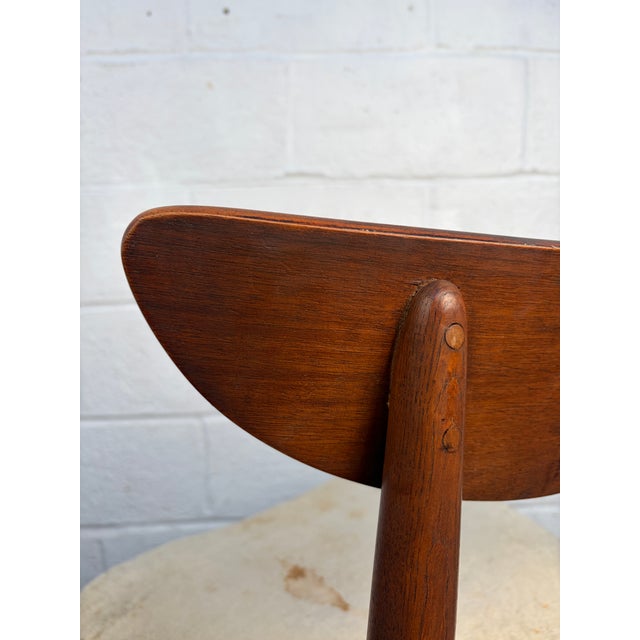 Pair of Model 404-85 Mid-Century Walnut Dinning Chairs Attributed to Stanley Furniture For Sale - Image 13 of 15