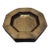 Set of 4 Juliska Stoneware Pewter 10” Octagonal Soup/Pasta Bowls For Sale