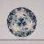Dutch Blue and White Delftware Tea Caddy and Cabinet Plates, 1940s, Set of 3 For Sale - Image 4 of 13