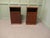 A Pair of Mid Century Bedside Cabinets This is a very useful pair, each one has an open storage shelf over a shelved...