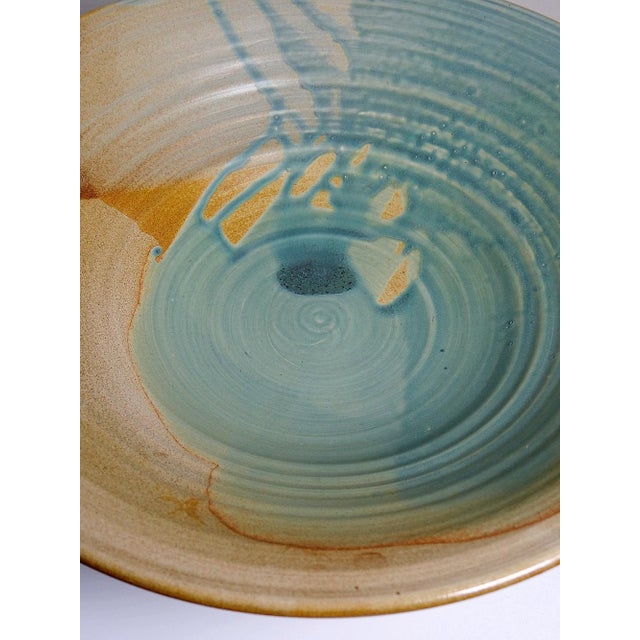 Large Dutch Ceramic Fruit Bowl by Egbert Boonstra, 1990s For Sale - Image 10 of 15