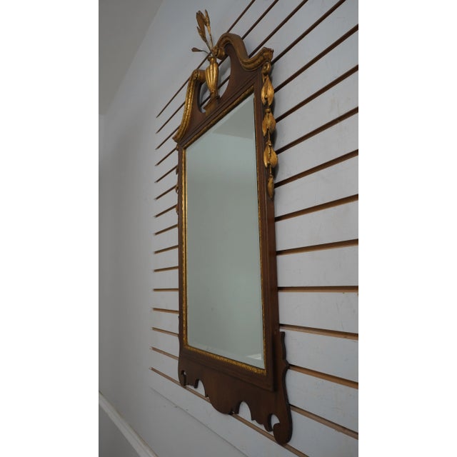 Age: Approx: 50 Years Old Details: Beveled Glass Gold Gilt Trim Condition: Excellent Original Finish & Condition Some...