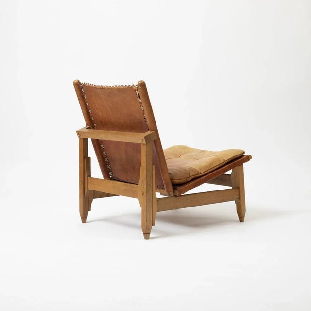 Set of Low Chair and Occasional Table by Werner Biermann for Arte Sano, 1960s For Sale - Image 6 of 11