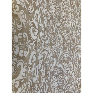 Transitional Quadrille “Bromonte Reverse” Fabric For Sale