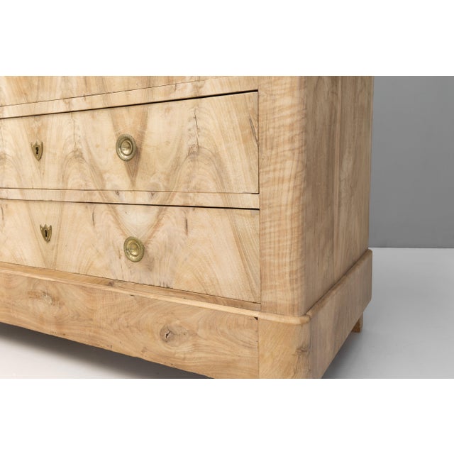 Walnut Commode with Marble Top, 1880 For Sale - Image 10 of 12