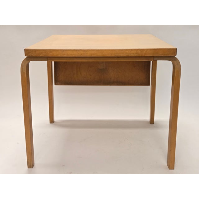 Vintage Drop-Leaf Table by Alvar Aalto for Artek, 1950s For Sale - Image 12 of 16