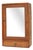 Wooden Wall‑Mounted Shaving Cabinet with Drawer, Belgium, 1920 For Sale