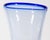 Kosta Boda Kosta Boda “Zoom” Blue Glass Vase by Goran Warff For Sale - Image 4 of 8