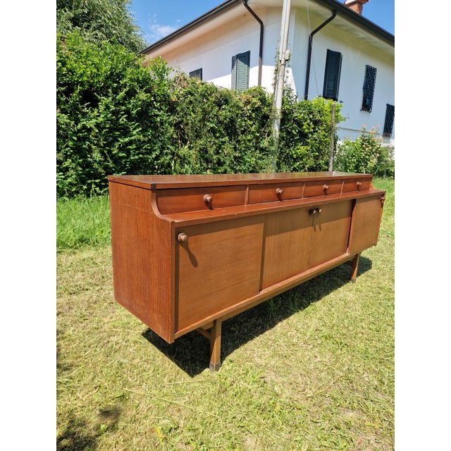 Vintage Scandinavian Teak Sideboard, 1960s For Sale - Image 3 of 18