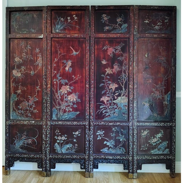 Antique Chinese Coromandel Screen For Sale - Image 17 of 18