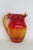 Mid 20th Century Mid Century Modern Hand Blown Crackle Glass Amberina Handled Pitcher Jug Creamer 5082c For Sale - Image 13 of 17