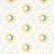 Contemporary Schumacher Lucie Wallpaper In Yellow & Sky For Sale - Image 3 of 5
