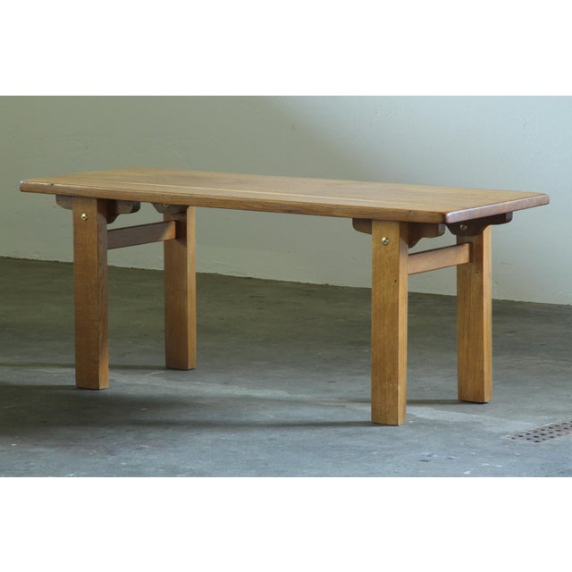 Vintage Oak Coffee Table, 1960s For Sale - Image 10 of 18