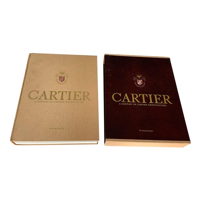 Late 20th Century Book Cartier a Century of Cartier Wristwatches George Gordon Signed First Edition For Sale