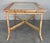 Spanish Spanish, 1980s Bamboo Glass Dining Table with Glass Tabletop For Sale - Image 3 of 18