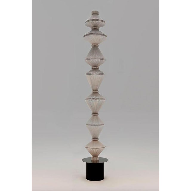 Black Workshop Oï Oïphorique P Gr Floor Lamp from Parachilna For Sale - Image 8 of 9