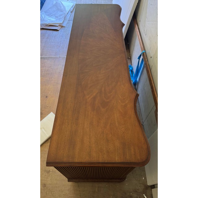 Jonathan Charles William Yeoward Belleville Buffet Cabinet- Grey Fruitwood Finish For Sale - Image 10 of 12