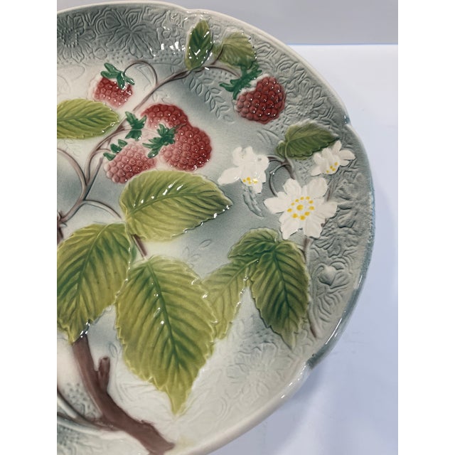 St. Clement Majolica Compote For Sale - Image 4 of 5