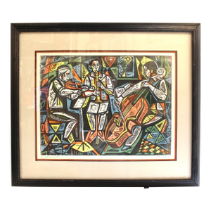 Mid 20th Century "Rehearsal" by Irving Amen (1918–2011)