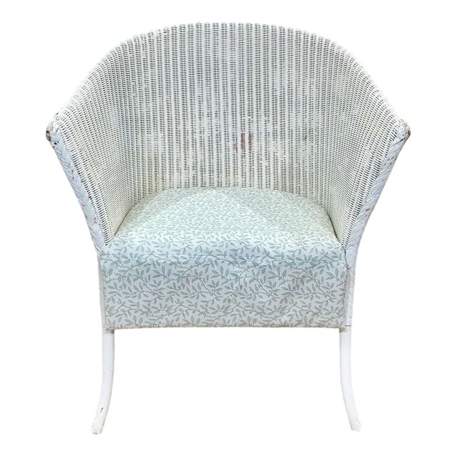 Lloyd Loom Armchair, 1950s For Sale