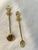 Vintage Golden Bell Hors D" Oeuvre Forks & Spoons, Set of 12 For Sale - Image 4 of 5