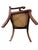 Empire Style Mahogany Lyre Back Armchair With Scroll Arms For Sale - Image 9 of 9
