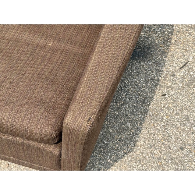 Brown Mid-Century Danish Modern Four Seat Sofa by Folke Ohlsson for Dux For Sale - Image 8 of 12