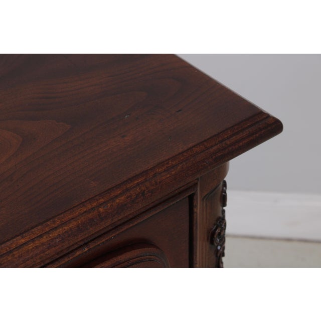 Brown Mt Airy Cherry 2 Tier Country French Style Sideboard For Sale - Image 8 of 15
