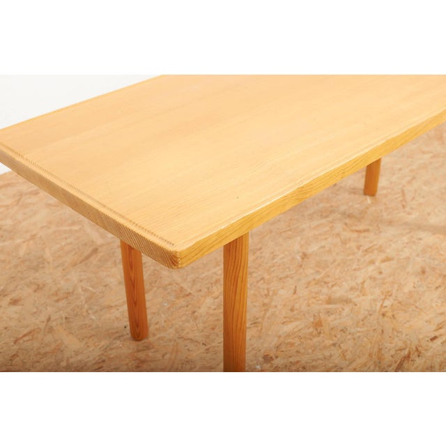 Dining Table with Frame and Top in Softwood For Sale - Image 6 of 12