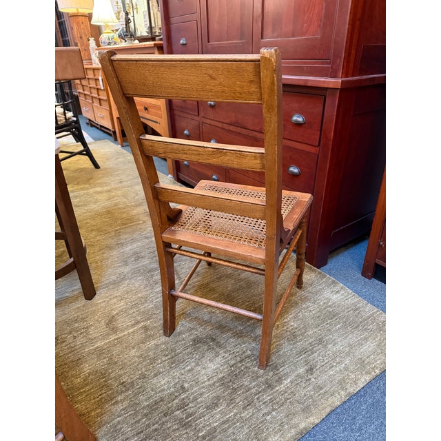 Victorian Ladderback Dining Chairs, Set of Four For Sale - Image 14 of 14