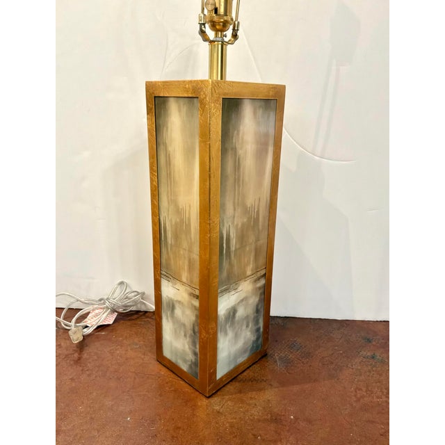 Jamie Young Gold Cloudscape Lamp For Sale In Atlanta - Image 6 of 7