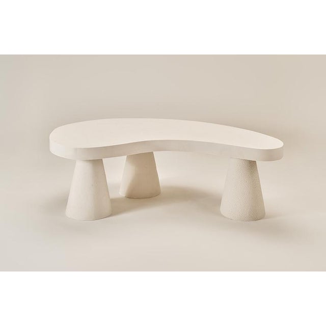Spill coffee table in jesmonite by perler. Dimensions: w 130 x d 70 x h 40 cm. Materials: jesmonite. Color: a subtle shade...