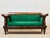 Mid 20th Century Antique Empire Style Walnut Swan Grecian Sofa For Sale - Image 5 of 11