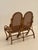 1970s Two-Seater Sofa in Rattan with Vienna Straw Backrest, 1970s For Sale - Image 5 of 15