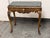 Design Plus Gallery presents an Italian Carved Giltwood Console Table + Marble Top, 19th Century. This antique console...