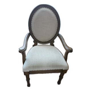 Louis XVI Inspired European Farmhouse Oval Back Chairs (Up to 6) by Stanley Furniture For Sale
