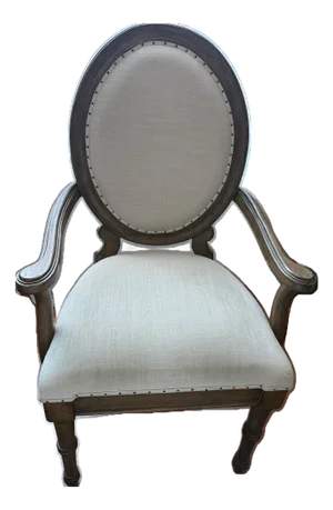 Louis XVI Inspired European Farmhouse Oval Back Chairs (Up to 6) by Stanley Furniture