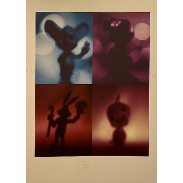 Todd Gray, Color Iris Photo Print Conceptual Shadow Cartoons Polyptych Photograph Todd Gray, c.1997 For Sale